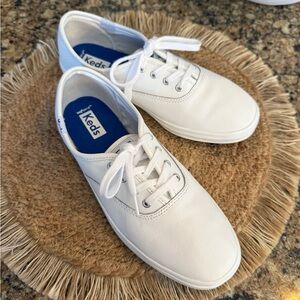 Keds Classic White Canvas Sneakers